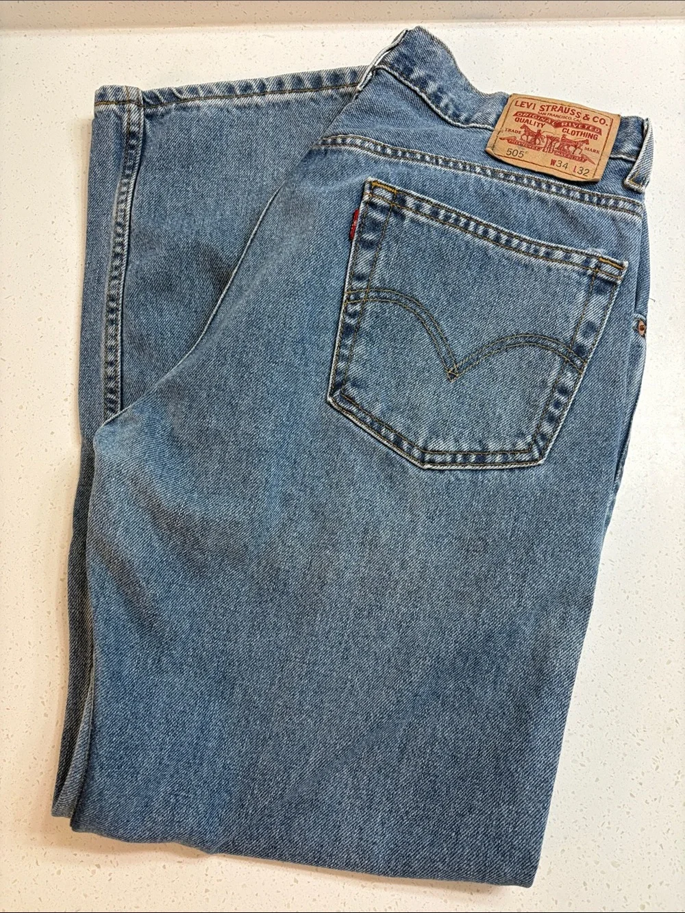 Levi's Men's Regular Fit 505 Jeans - 34 x 32